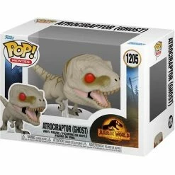 Funko Pop! Jurassic World: Dominion Atrociraptor (Ghost) Vinyl Figure #1205 Collectibles
