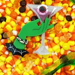 Faire Lipstick & Chrome Eye'll Have Another Brooch