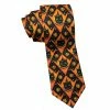 Faire Johanna Parker X Lipstick & Chrome Grinning Cats And Jacks Men's Halloween Tie
