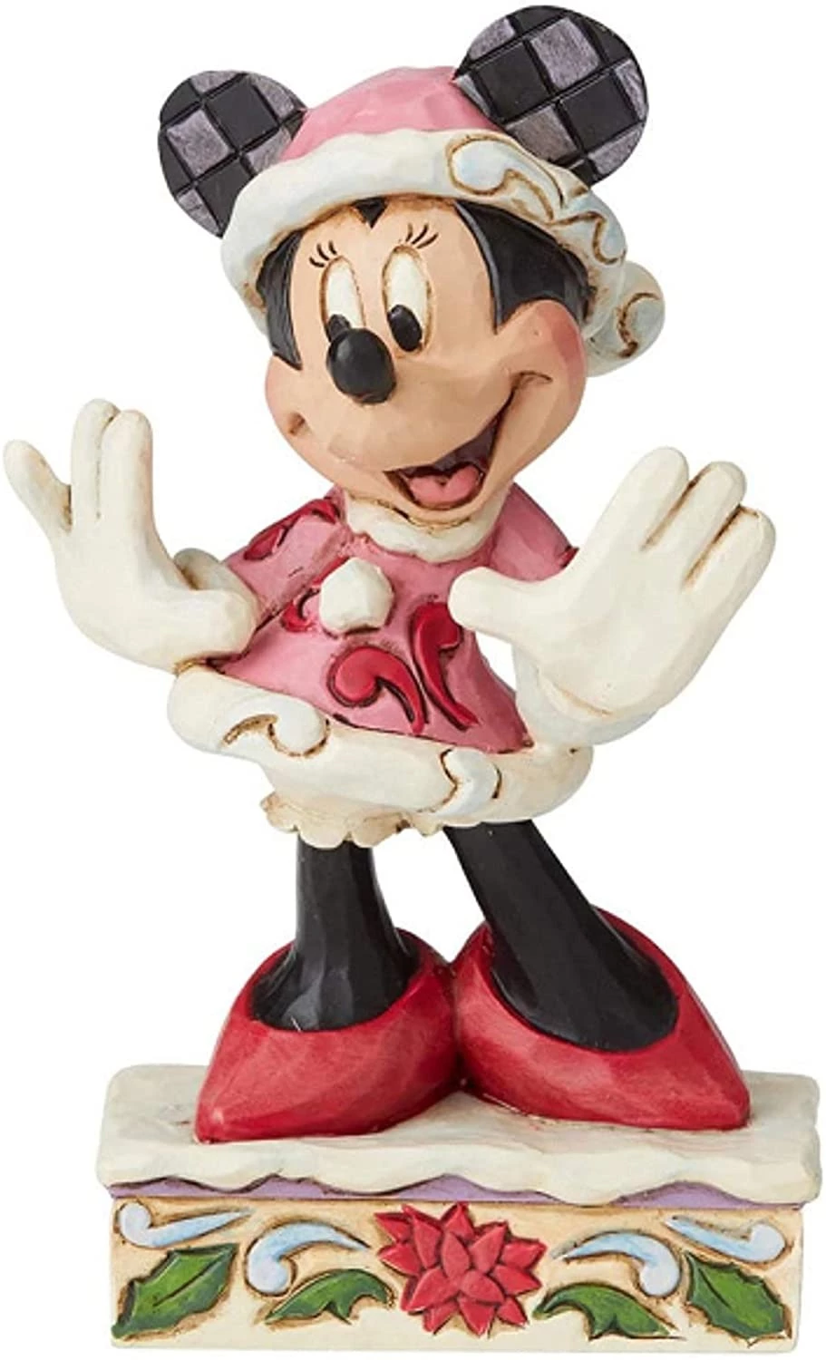 Enesco Disney Traditions Minnie Christmas Personality Figurine By Jim Shore 1 Enesco Disney Traditions Minnie Christmas Personality Figurine By Jim Shore