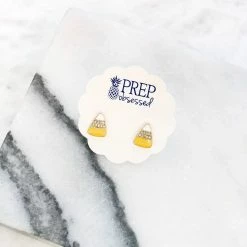 Faire Home Candy Corn Signature Dazzle Studs