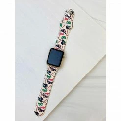 Faire Christmas Pug Silicone Watch Band