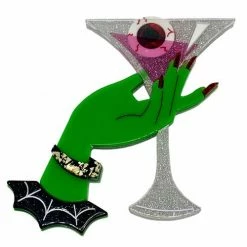 Faire Lipstick & Chrome Eye'll Have Another Brooch