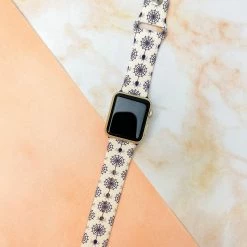 Faire Spider Web Printed Silicone Watch Band - M/L Tech Accessories