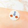Faire Rhinestone Jack-O-Lantern Stud Earrings Home
