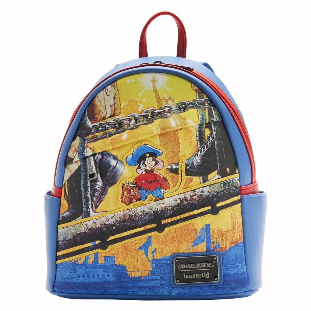 Collectibles Loungefly An American Tail Fievel Scene Mini Backpack 1 Collectibles Loungefly An American Tail Fievel Scene Mini Backpack