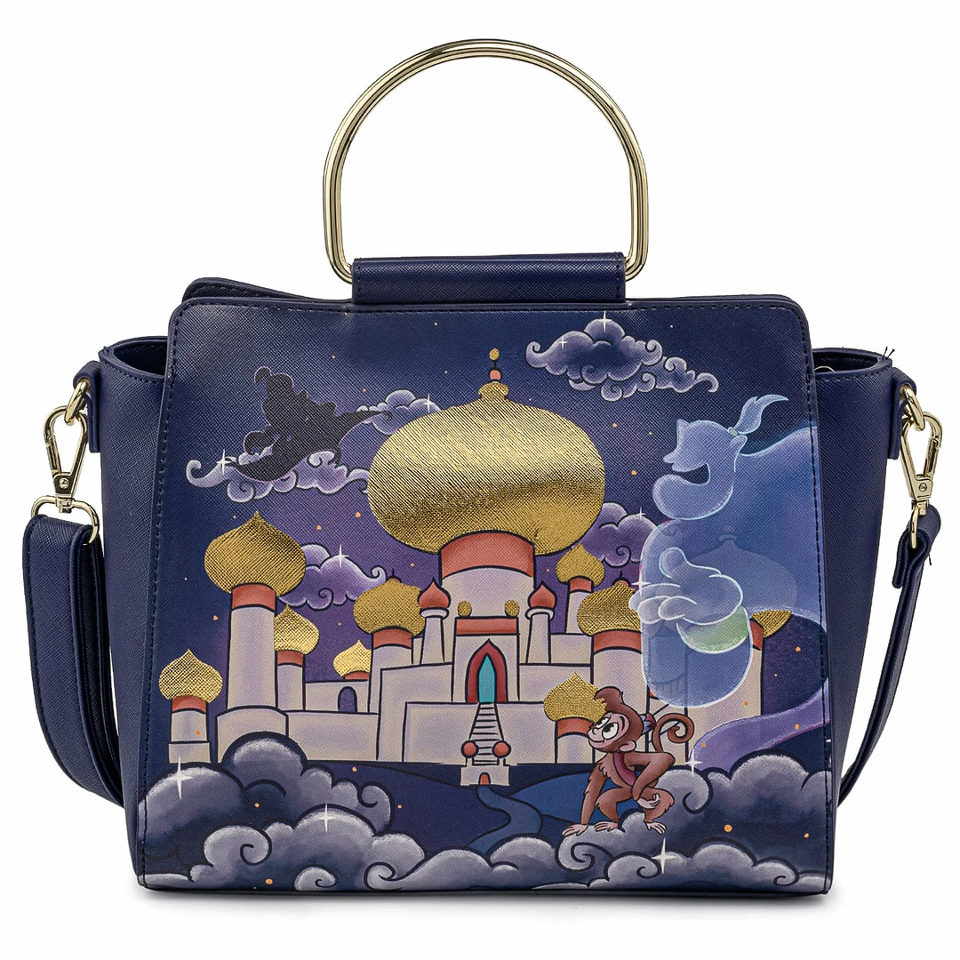 Loungefly Disney Jasmine Castle Crossbody Loungefly In Stock 1 Loungefly Disney Jasmine Castle Crossbody Loungefly In Stock