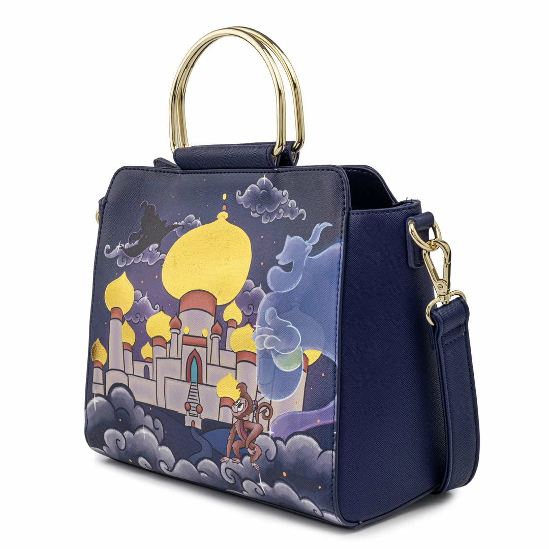 Loungefly Disney Jasmine Castle Crossbody Loungefly In Stock 2 Loungefly Disney Jasmine Castle Crossbody Loungefly In Stock