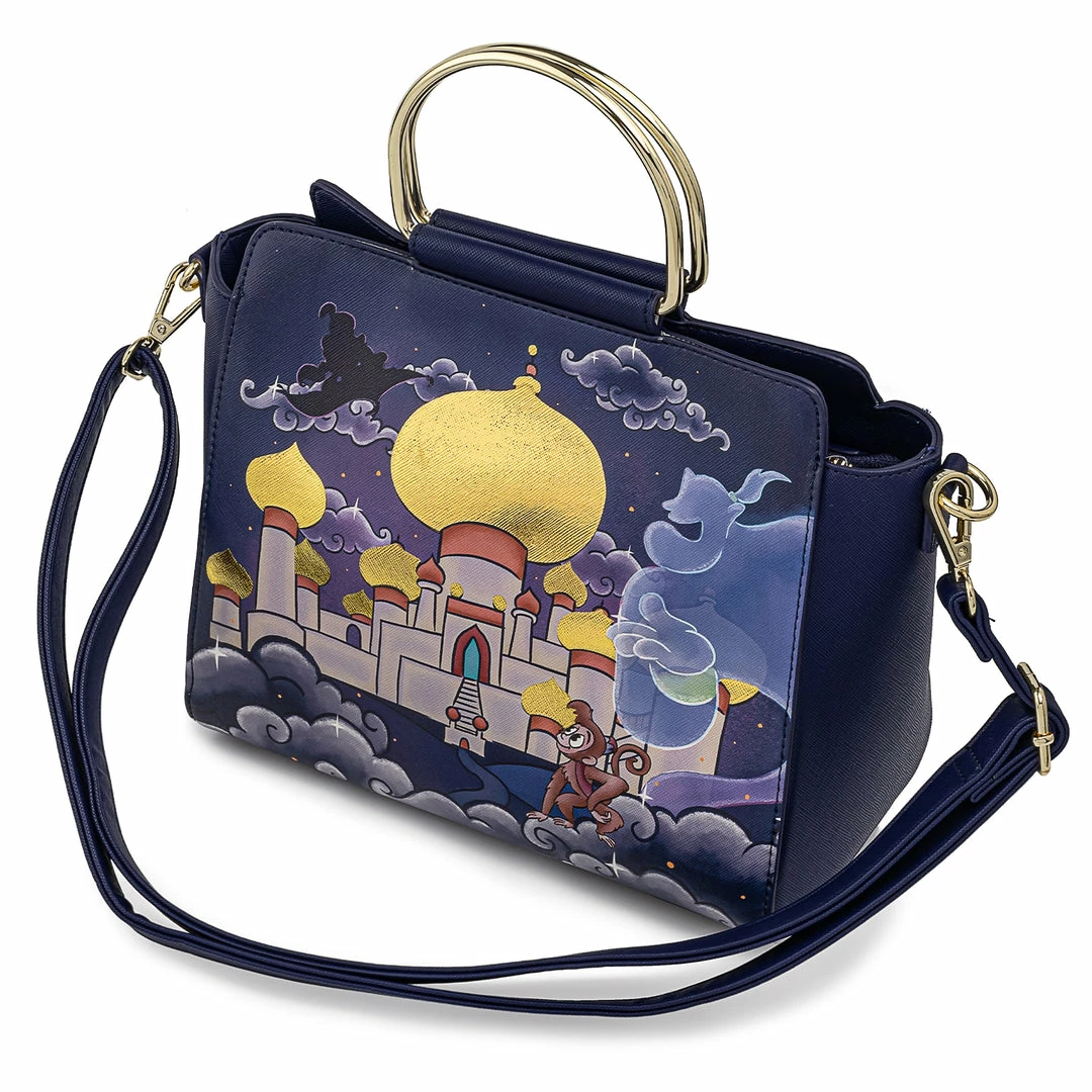 Loungefly Disney Jasmine Castle Crossbody Loungefly In Stock 4 Loungefly Disney Jasmine Castle Crossbody Loungefly In Stock