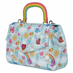 Loungefly Care Bears AOP Rainbow Handle Crossbody Loungefly In Stock