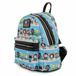 Loungefly In Stock Loungefly DC Comics Superheroes Chibi Lineup Mini Backpack