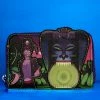 Loungefly Disney Villains Princess And The Frog Glow-in-the-Dark Dr. Facilier Ziparound Wallet