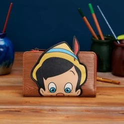 Loungefly In Stock Loungefly Disney Pinocchio Peeking Flap Wallet