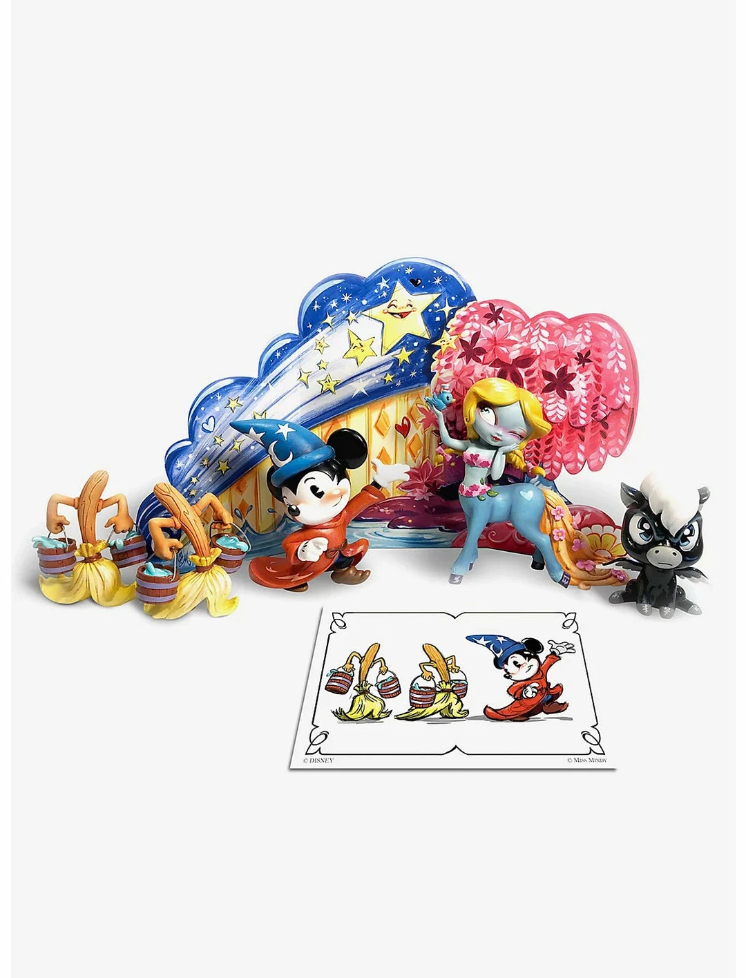 Enesco Disney Showcase Fantasia Miss Mindy Set 1 Enesco Disney Showcase Fantasia Miss Mindy Set