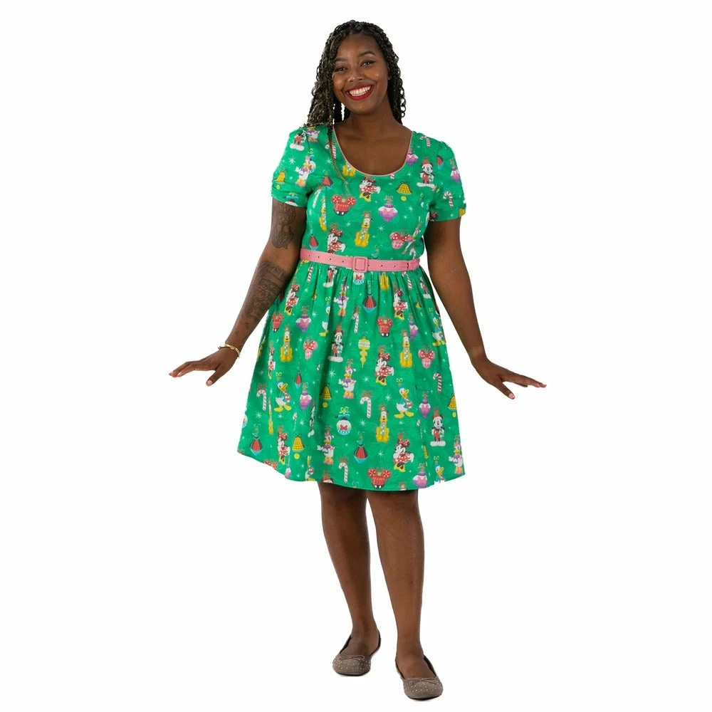 Disney Loungefly Stitch Shoppe Holiday "Laci" Dress 4 Disney Loungefly Stitch Shoppe Holiday "Laci" Dress