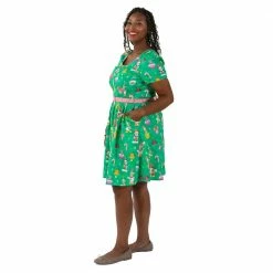 Disney Loungefly Stitch Shoppe Holiday "Laci" Dress 16 Disney Loungefly Stitch Shoppe Holiday