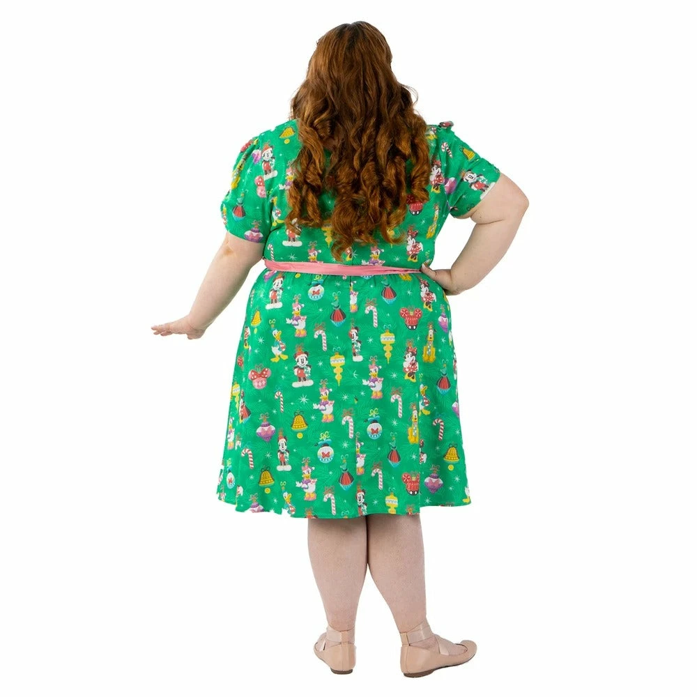 Disney Loungefly Stitch Shoppe Holiday "Laci" Dress 10 Disney Loungefly Stitch Shoppe Holiday "Laci" Dress
