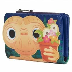 Loungefly In Stock Loungefly E.T. Flowers Pot Flap Wallet