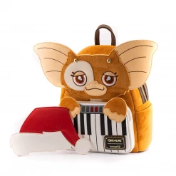 Loungefly Gremlins Gizmo Holiday Cosplay W/ Removable Hat Mini Backpack Loungefly In Stock