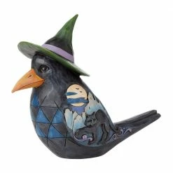 Enesco Halloween Crow Pint Sized By Jim Shore