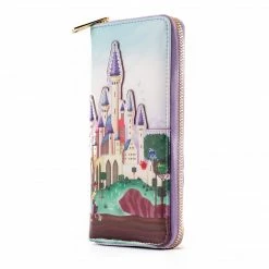 Loungefly In Stock Loungefly Disney Princess Castle Series Sleeping Beauty Ziparound Wallet