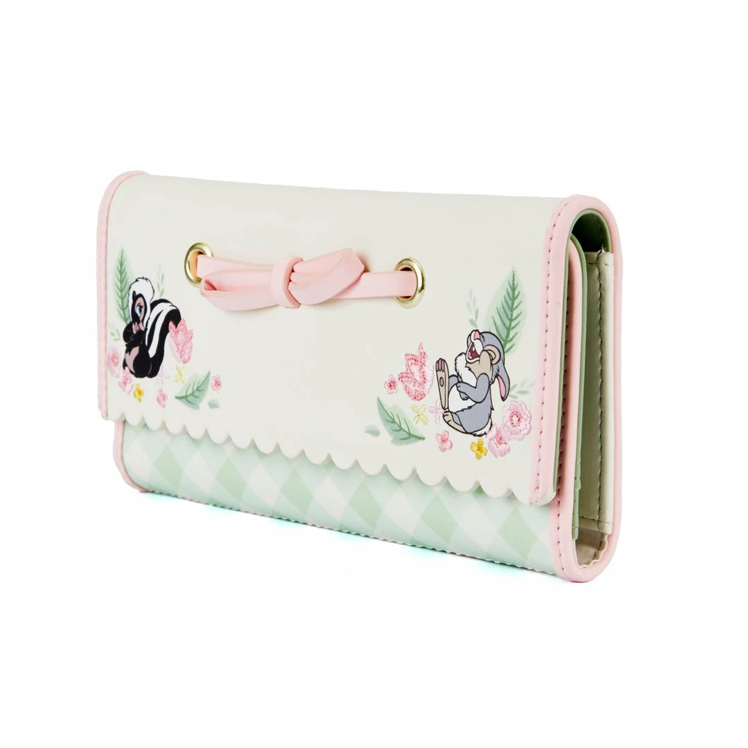 Loungefly Disney Bambi Springtime Gingham Trifold Wallet Loungefly In Stock 4 Loungefly Disney Bambi Springtime Gingham Trifold Wallet Loungefly In Stock