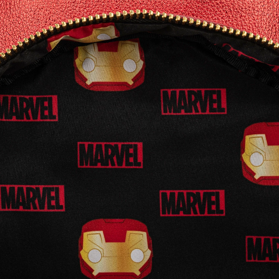 Pop By Loungefly Marvel Iron Man Light-Up Mini Backpack 4 Pop By Loungefly Marvel Iron Man Light-Up Mini Backpack