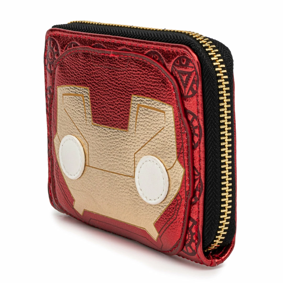 Loungefly In Stock Pop By Loungefly Marvel Iron Man Head Ziparound Wallet 2 Loungefly In Stock Pop By Loungefly Marvel Iron Man Head Ziparound Wallet