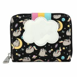 Loungefly In Stock Loungefly Pusheen Rainbow Unicorn Zip Around Wallet