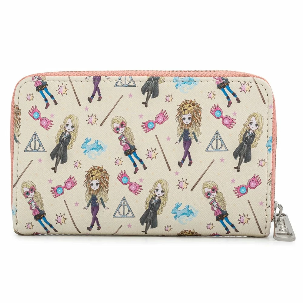 Loungefly Harry Potter Luna Lovegood AOP Ziparound Wallet 1 Loungefly Harry Potter Luna Lovegood AOP Ziparound Wallet