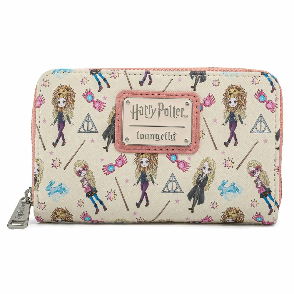 Loungefly Harry Potter Luna Lovegood AOP Ziparound Wallet 3 Loungefly Harry Potter Luna Lovegood AOP Ziparound Wallet