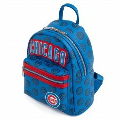 Loungefly MLB Chicago Cubs Logo Mini Backpack 11 Loungefly MLB Chicago Cubs Logo Mini Backpack