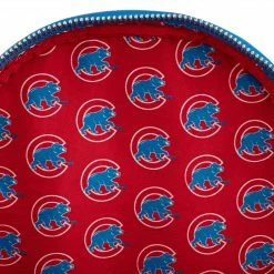 Loungefly MLB Chicago Cubs Logo Mini Backpack 9 Loungefly MLB Chicago Cubs Logo Mini Backpack
