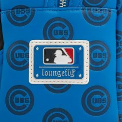 Loungefly MLB Chicago Cubs Logo Mini Backpack 10 Loungefly MLB Chicago Cubs Logo Mini Backpack