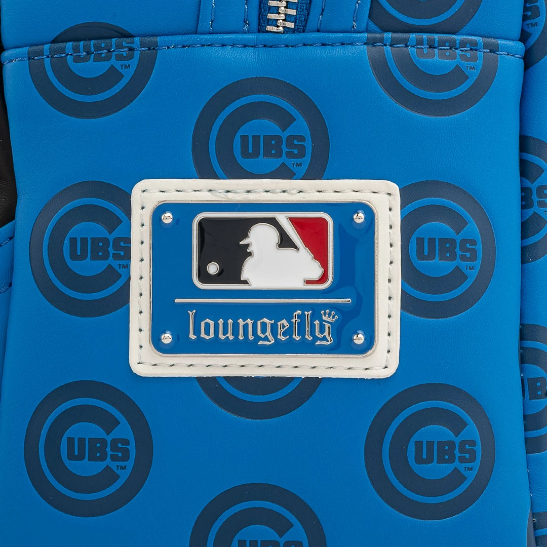 Loungefly MLB Chicago Cubs Logo Mini Backpack 5 Loungefly MLB Chicago Cubs Logo Mini Backpack