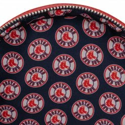 Loungefly MLB Boston Red Sox Logo Mini Backpack