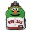 Loungefly In Stock Loungefly MLB Boston Red Sox Wally The Green Monster Cosplay Mini Backpack
