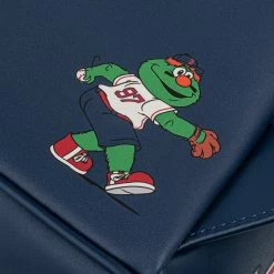 Loungefly In Stock Loungefly MLB Boston Red Sox Wally The Green Monster Cosplay Mini Backpack