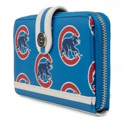 Loungefly MLB Chicago Cubs Logo Wallet Loungefly In Stock