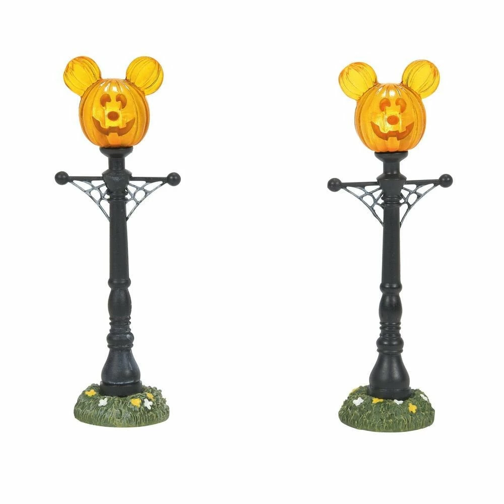 Enesco Mickey's Pumpkintown Street Lights ***PRE-ORDER*** 1 Enesco Mickey's Pumpkintown Street Lights ***PRE-ORDER***
