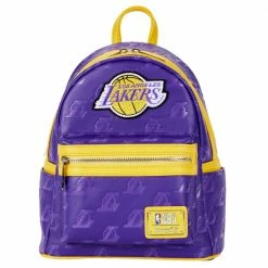 Loungefly NBA LA Lakers Debossed Logo Mini Backpack ***PRE-ORDER***