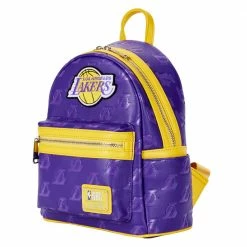 Loungefly NBA LA Lakers Debossed Logo Mini Backpack ***PRE-ORDER***