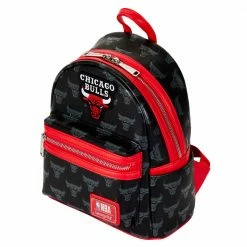 Loungefly NBA Chicago Bulls Debossed Logo Mini Backpack ***PRE-ORDER*** Loungefly Preorders