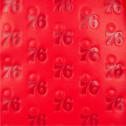 Loungefly Preorders Loungefly NBA Philly 76ers Debossed Logo Mini Backpack ***PRE-ORDER***