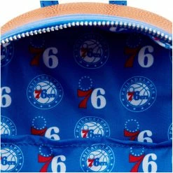 Loungefly Preorders Loungefly NBA Philly 76ers Basketball Mini Backpack ***PRE-ORDER***