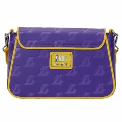 Loungefly NBA LA Lakers Debossed Logo Crossbody Bag ***PRE-ORDER*** Loungefly Preorders