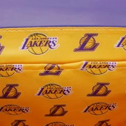 Loungefly NBA LA Lakers Debossed Logo Crossbody Bag ***PRE-ORDER*** Loungefly Preorders