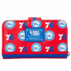 Loungefly Preorders Loungefly NBA Philly 76ers Logo Wallet ***PRE-ORDER***