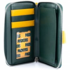 Loungefly In Stock Loungefly NFL Greenbay Packers Logo AOP Bifold Wallet 6 Loungefly In Stock Loungefly NFL Greenbay Packers Logo AOP Bifold Wallet