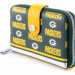 Loungefly In Stock Loungefly NFL Greenbay Packers Logo AOP Bifold Wallet 7 Loungefly In Stock Loungefly NFL Greenbay Packers Logo AOP Bifold Wallet